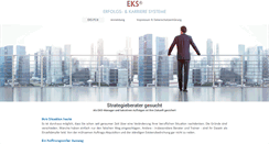 Desktop Screenshot of eks-manager.de